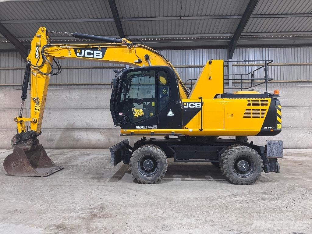 JCB JS 160 W Bagri na kolesih