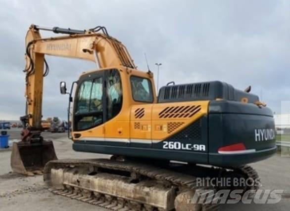 Hyundai R 260 LC-9A Bagri goseničarji