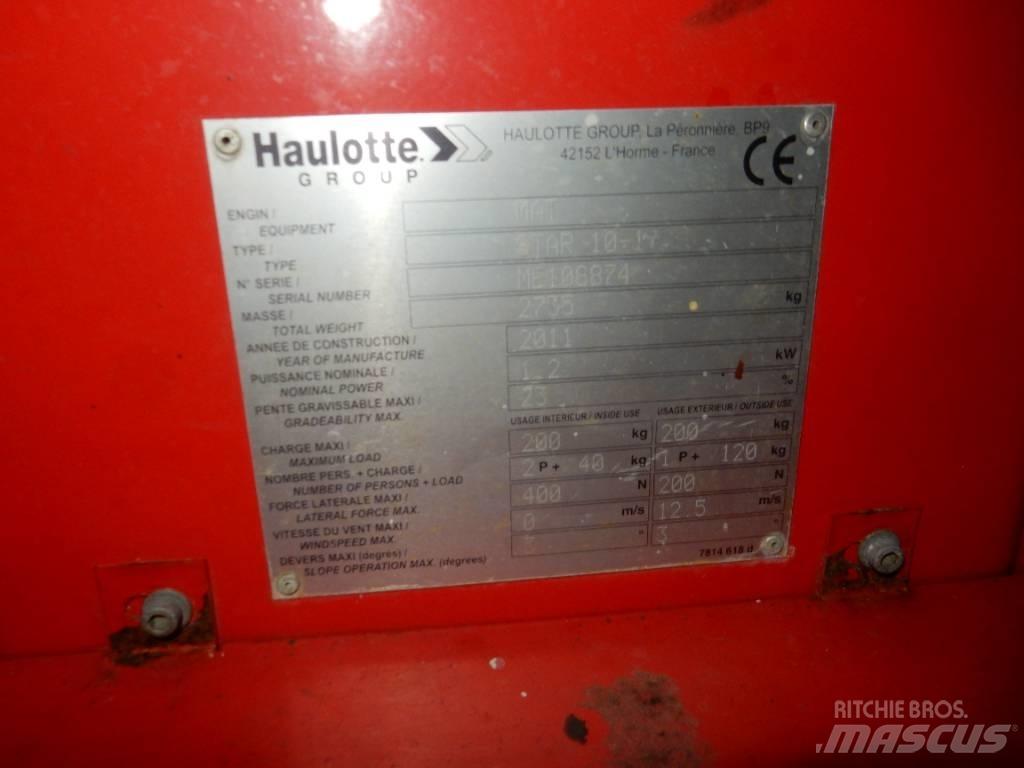 Haulotte Star 10 Zglobne dvižne ploščadi