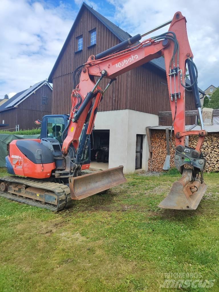 Kubota KX 080-4 Midi bagri 7t – 12t