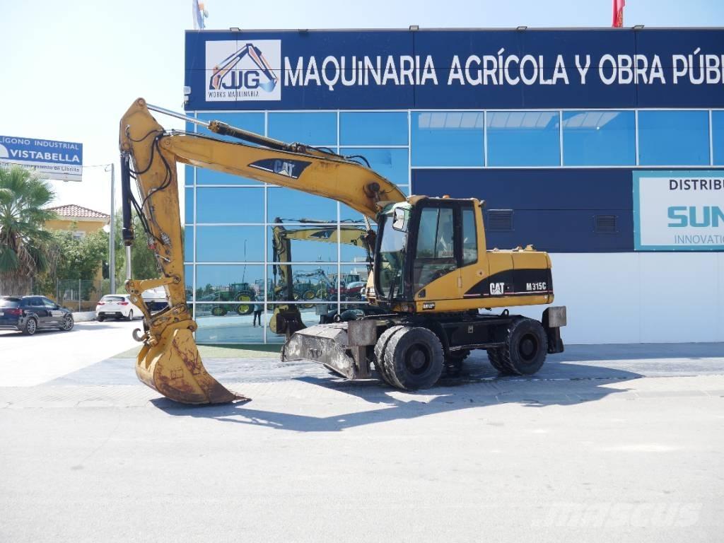 CAT M 315 C Bagri na kolesih