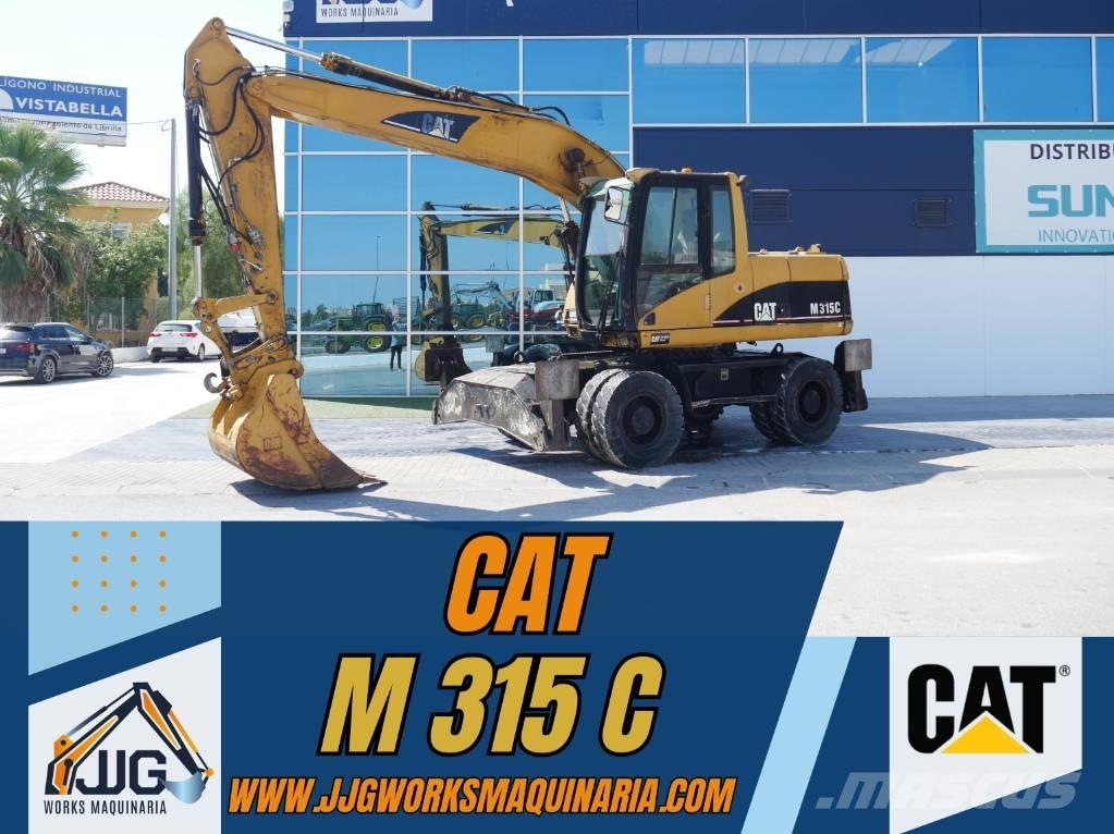 CAT M 315 C Bagri na kolesih