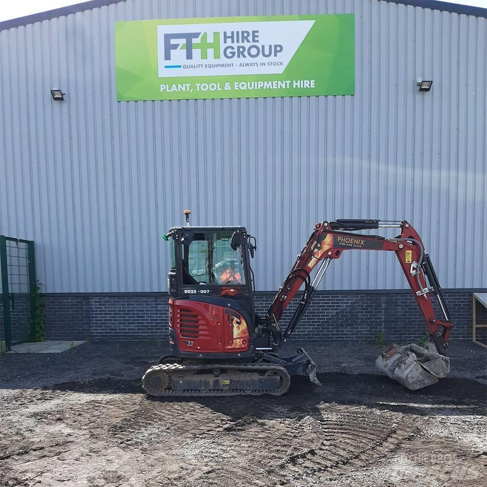 Yanmar Vio 33 Mini bagri <7t