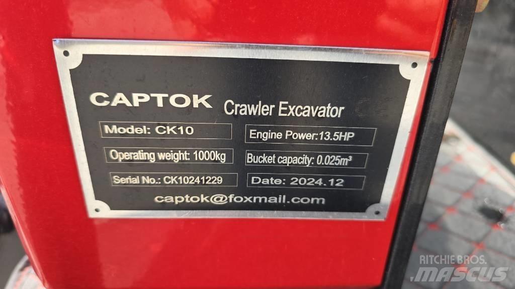 Captok CK10 Mini bagri <7t