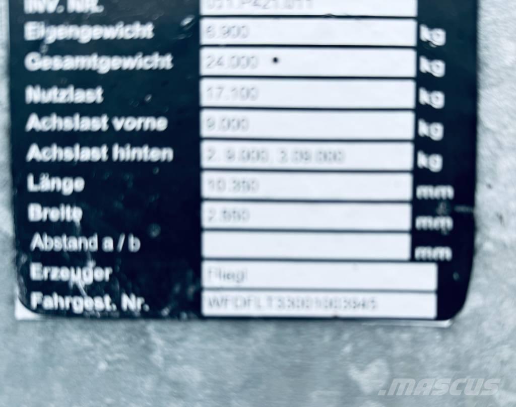 Fliegl DTS 300 Nizki nakladalci