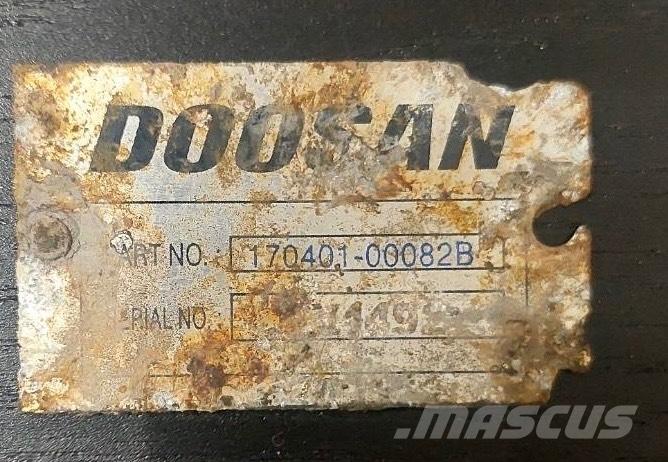 Doosan Final drive Podvozje in vzmetenje