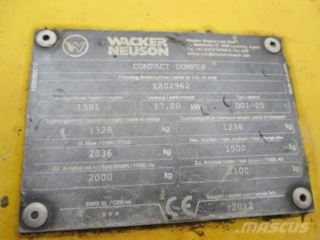 Wacker Neuson 1501 Ne cestni demperji