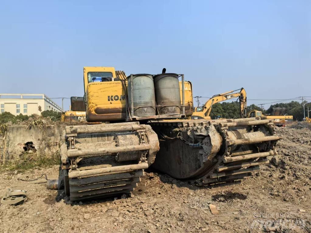 Komatsu PC 200-6 Amfibijski bagri