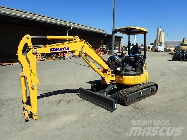 Komatsu PC35MR-5 Mini bagri <7t