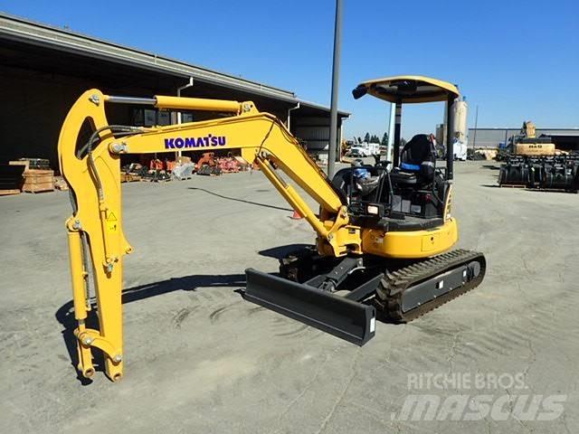 Komatsu PC35MR-5 Mini bagri <7t
