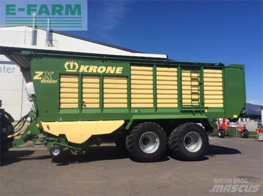 Krone zx 430 gd Prikolice za žito