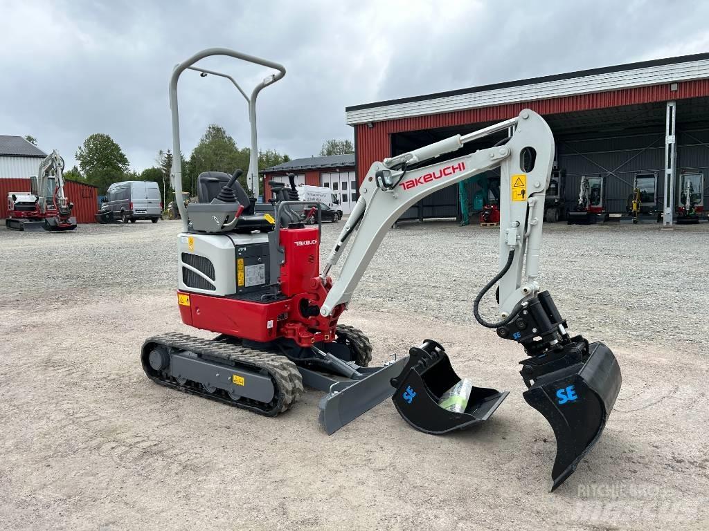 Takeuchi TB210R Mini bagri <7t