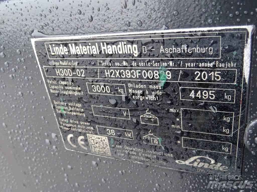 Linde H30D-02 Dizelski viličarji