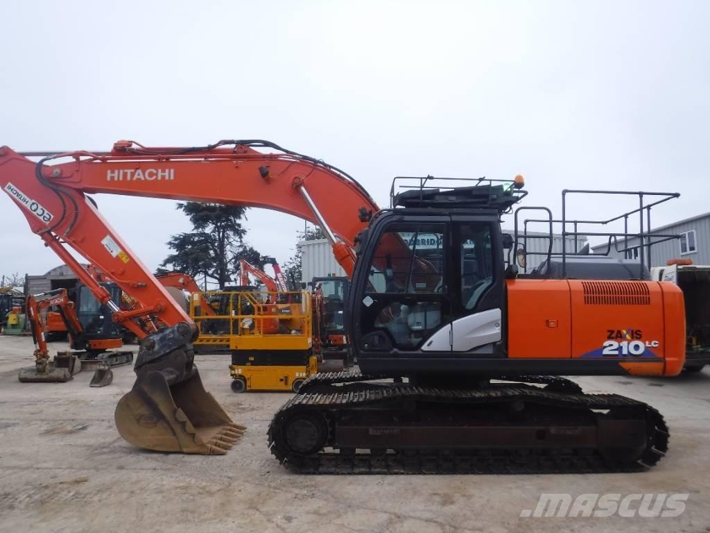 Hitachi ZX 210 LC-6 Bagri goseničarji