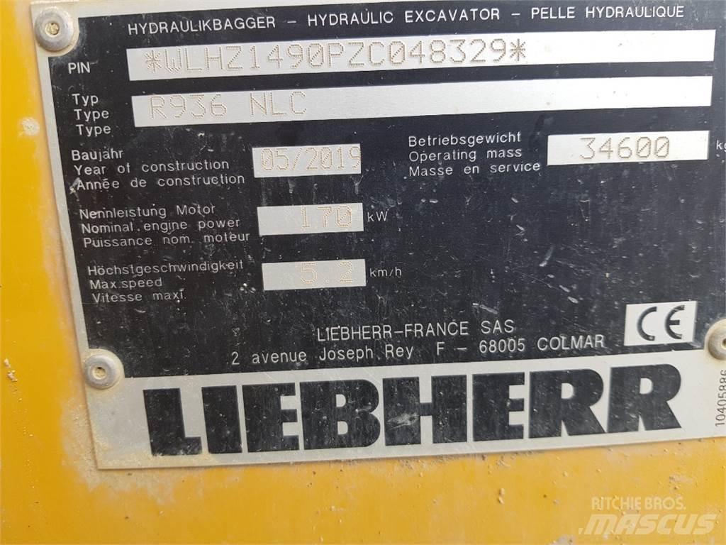 Liebherr R936 NLC Bagri goseničarji