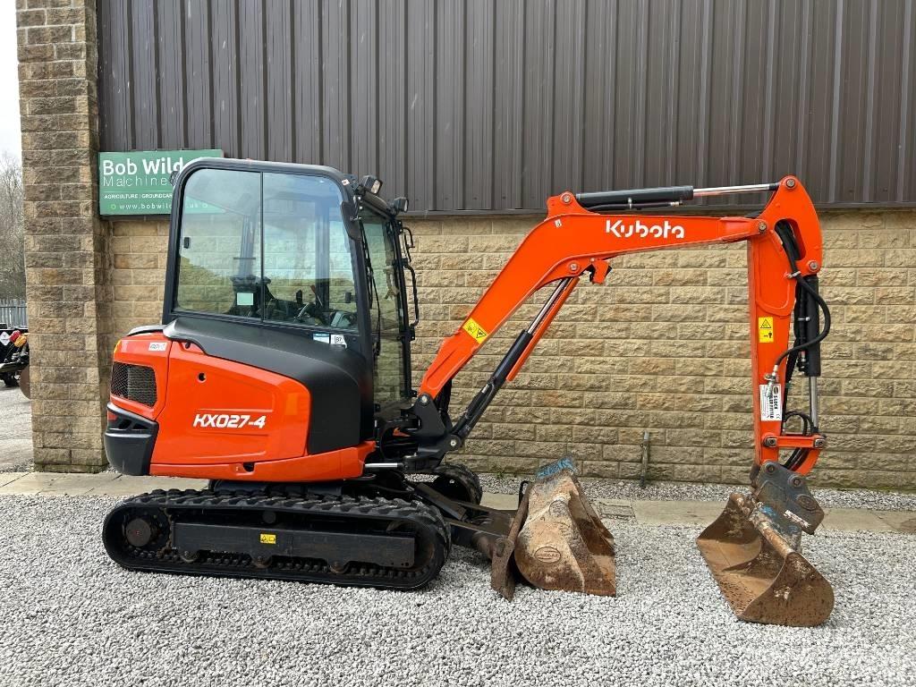 Kubota KX027-4 Mini bagri <7t