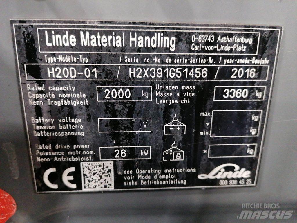 Linde H20D-01 Dizelski viličarji