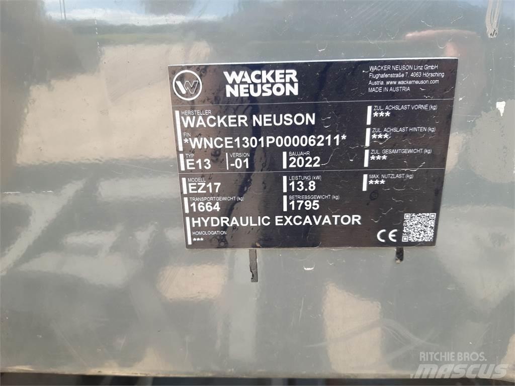 Wacker Neuson EZ17 Bagri goseničarji
