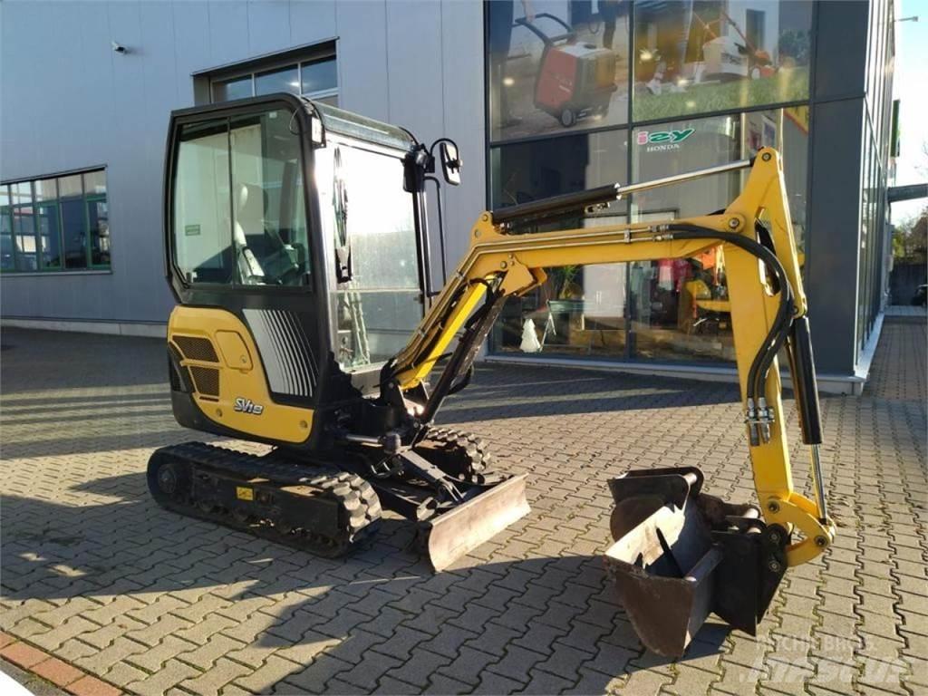 Yanmar SV18 Mini bagri <7t