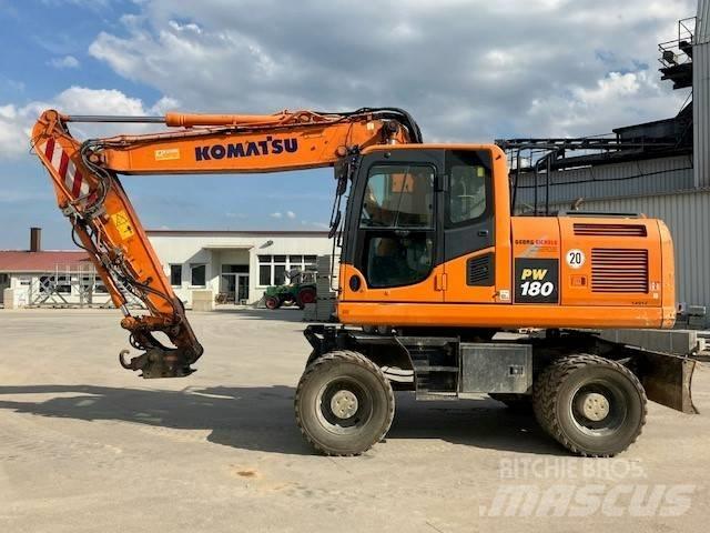 Komatsu PW 180-10 Bagri na kolesih