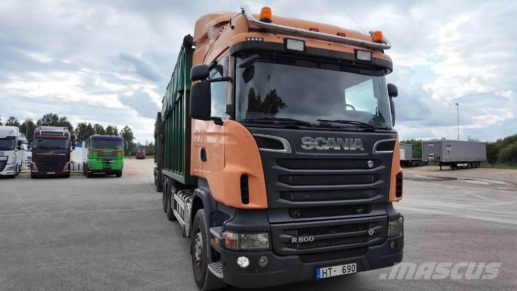 Scania R 500 Tovornjaki z žerjavom