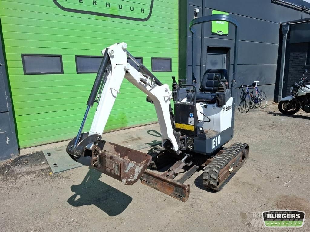 Bobcat E10 Mini bagri <7t