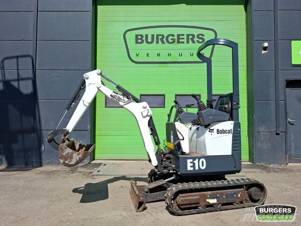 Bobcat E10 Mini bagri <7t
