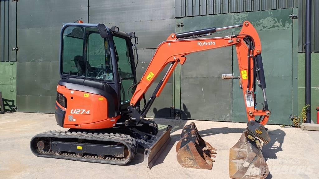 Kubota U 27-4 Mini bagri <7t