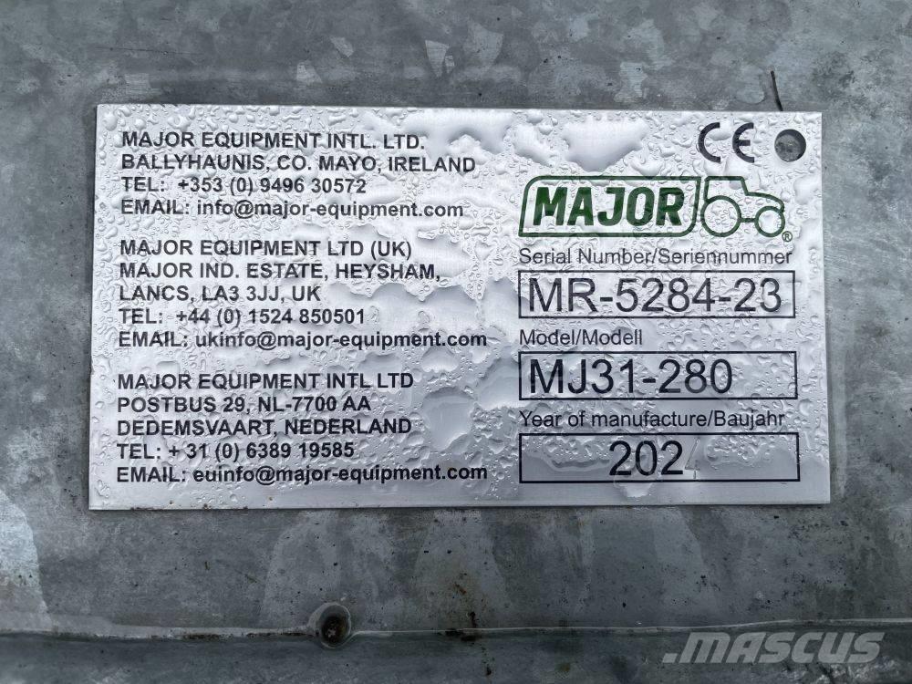 Major MJ 30 280 Pasture mowers and toppers