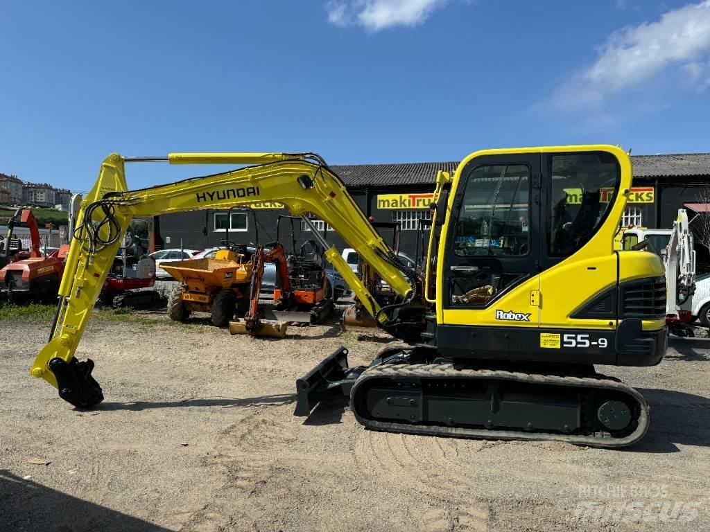 Hyundai Robex 55-9 Mini bagri <7t