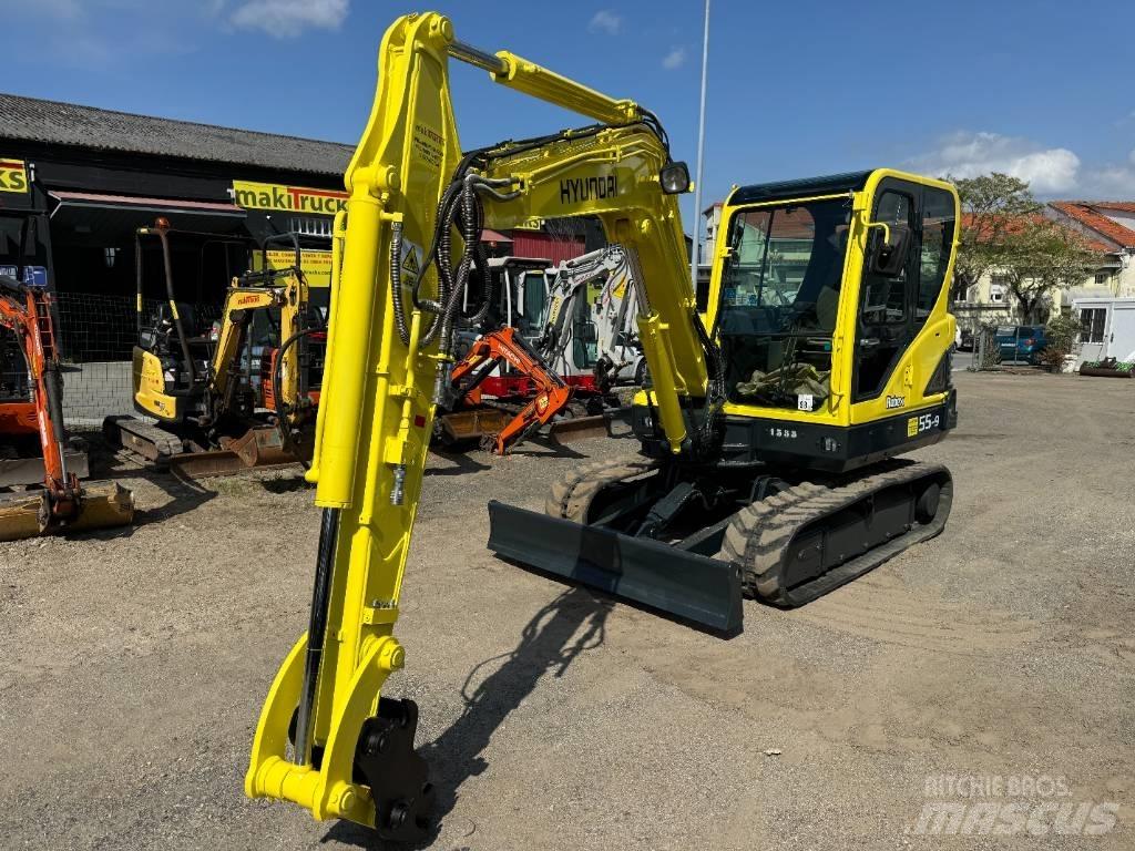 Hyundai Robex 55-9 Mini bagri <7t