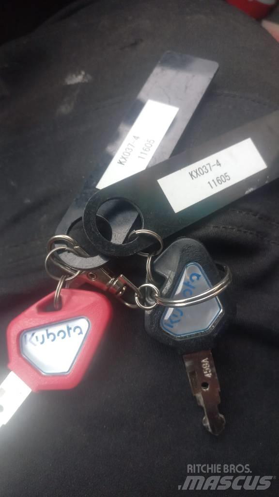 Kubota KX 037-4 Mini bagri <7t
