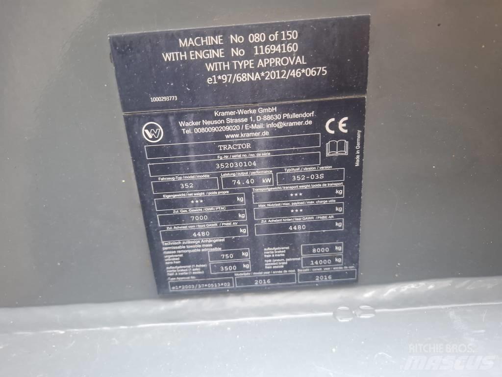 Kramer 8105 Kolesni nakladalci