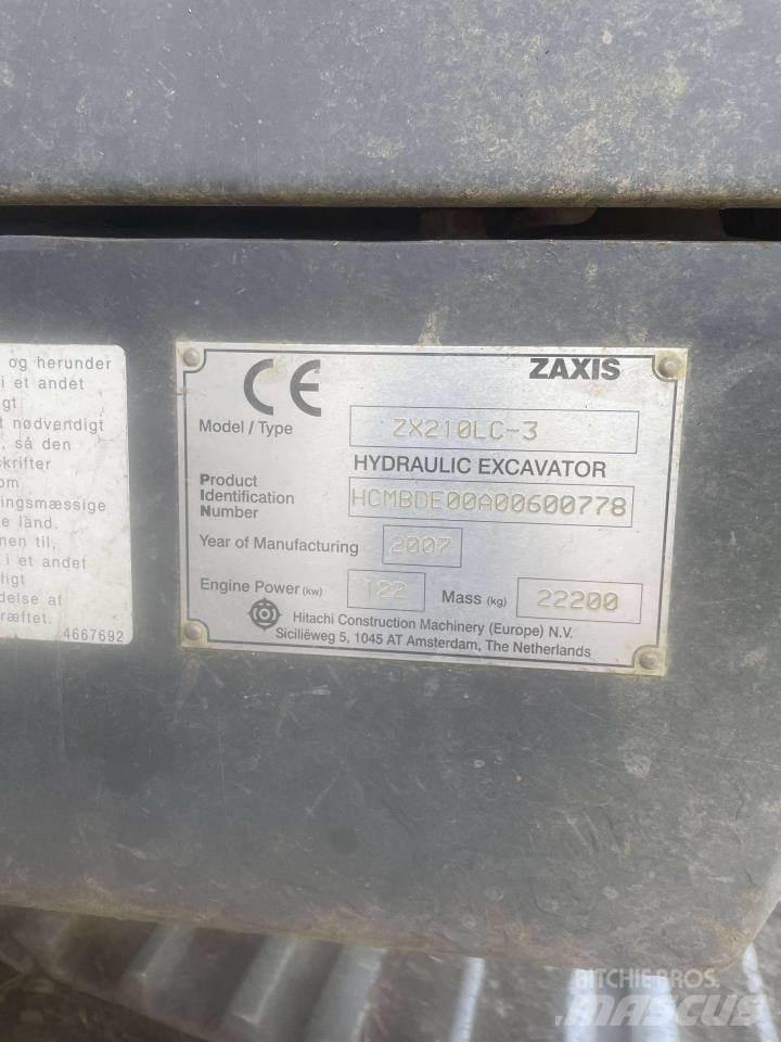 Hitachi ZX210 Bagri goseničarji