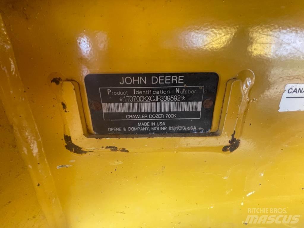 DEERE 700K LGP Buldožerji goseničarji