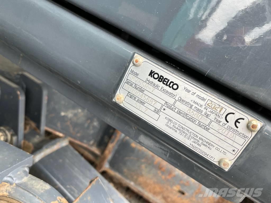 Kobelco SK 75 SR -7 Midi bagri 7t – 12t
