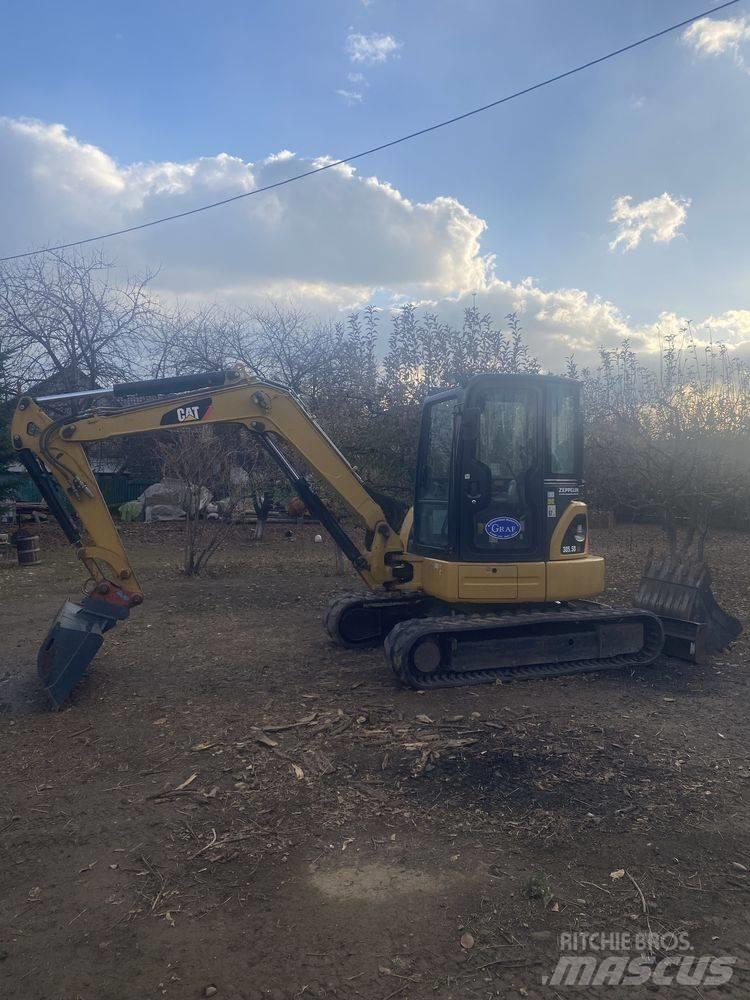 CAT 305.5 Bagri goseničarji