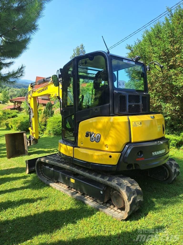 Yanmar SV 60 Mini bagri <7t