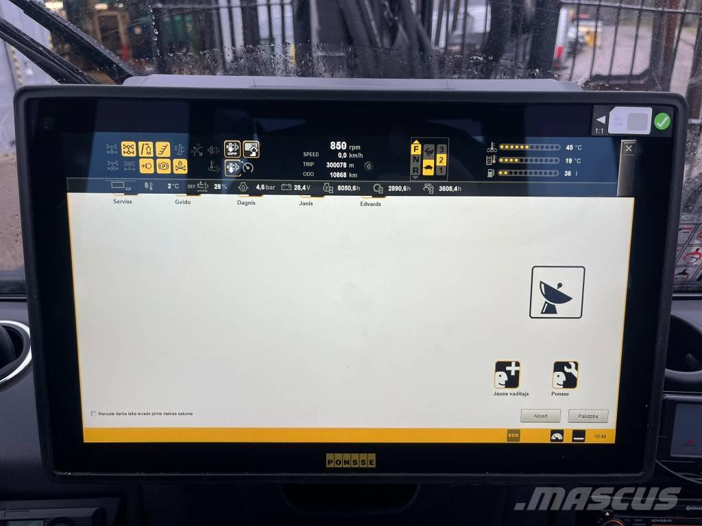 Ponsse Buffalo 8W Forwarderji