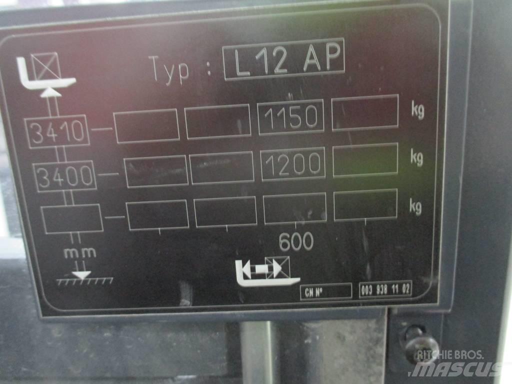 Linde L 12 AP Samopogonski ročni viličarji