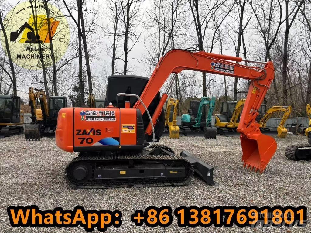 Hitachi ZX 70 Mini bagri <7t