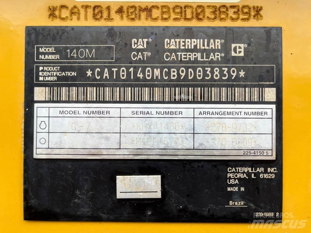 CAT 140M Grederji