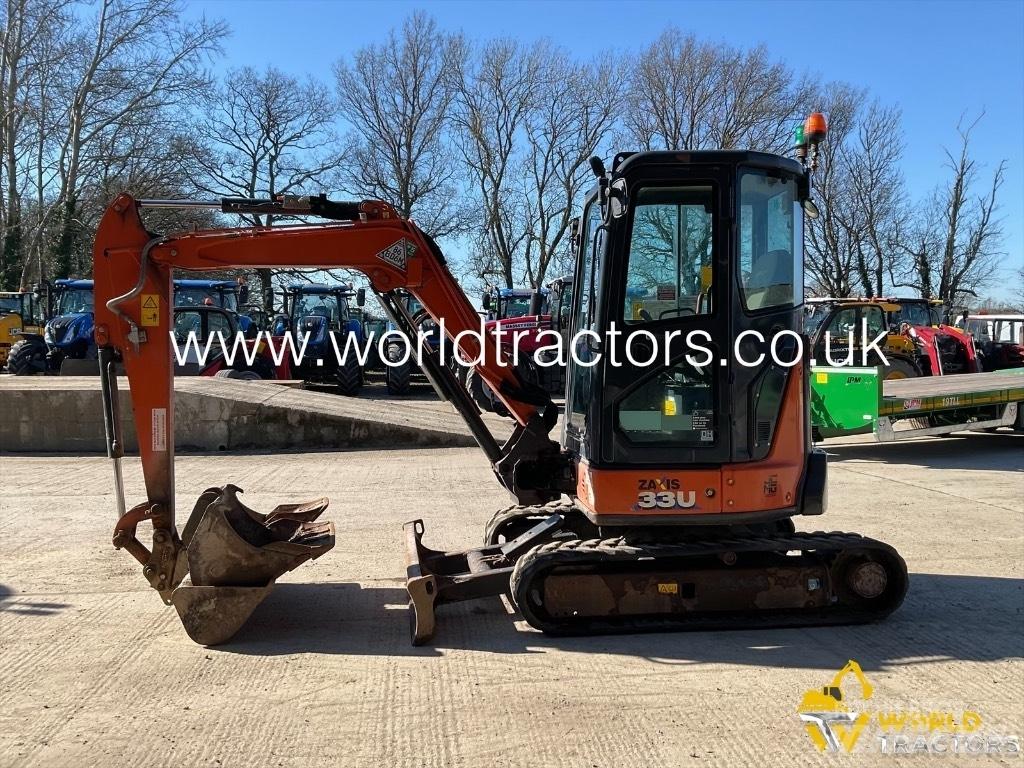 Hitachi ZX 33 U Mini bagri <7t