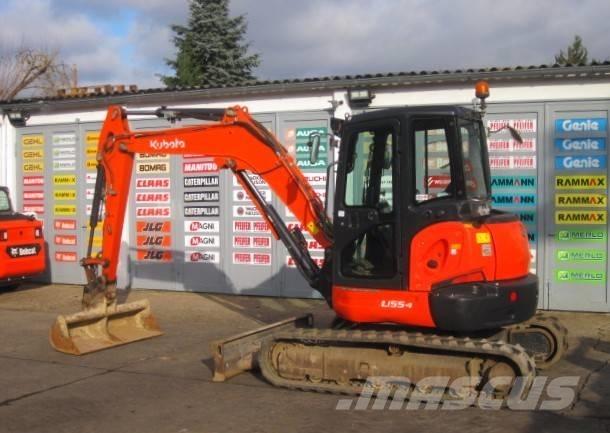 Kubota U55-4 Mini bagri <7t