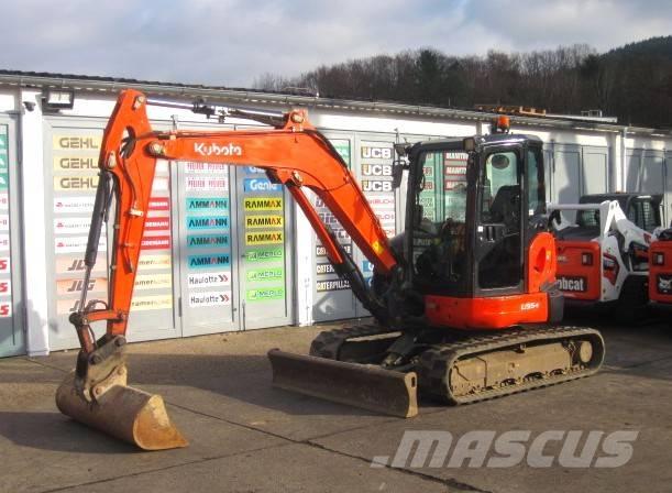 Kubota U55-4 Mini bagri <7t