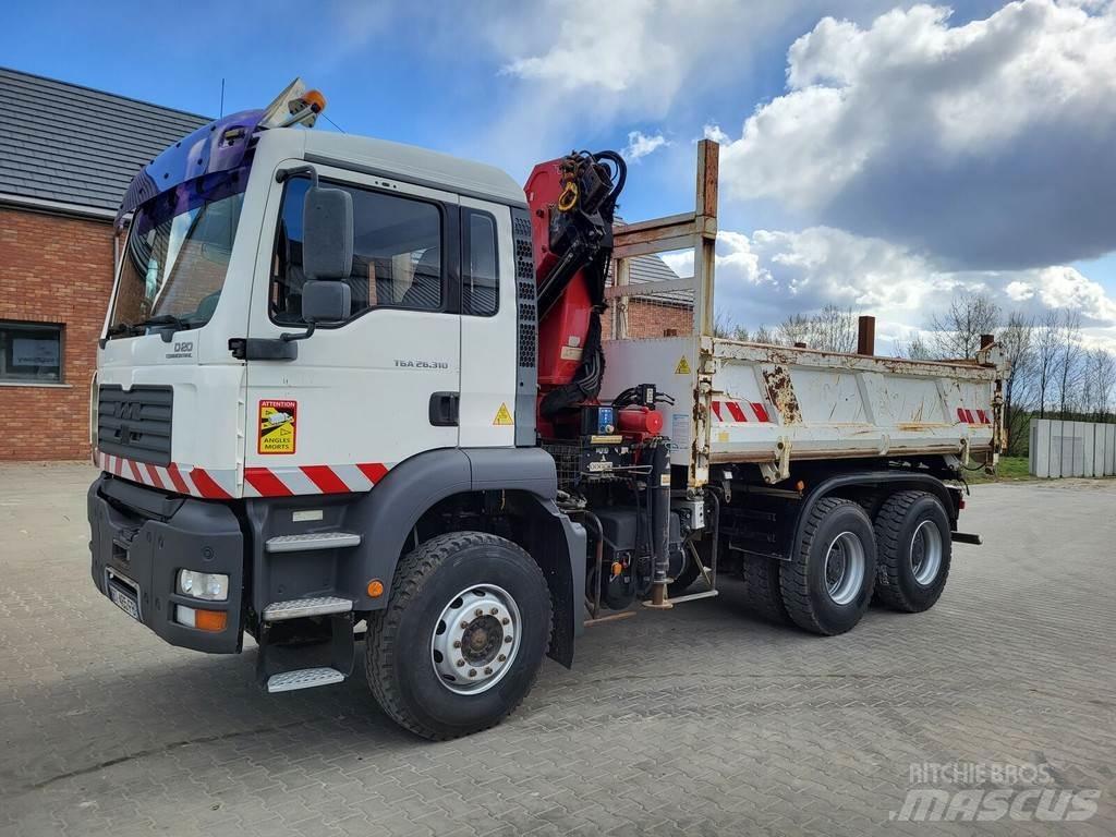 MAN TGA 26.310 Kiper tovornjaki