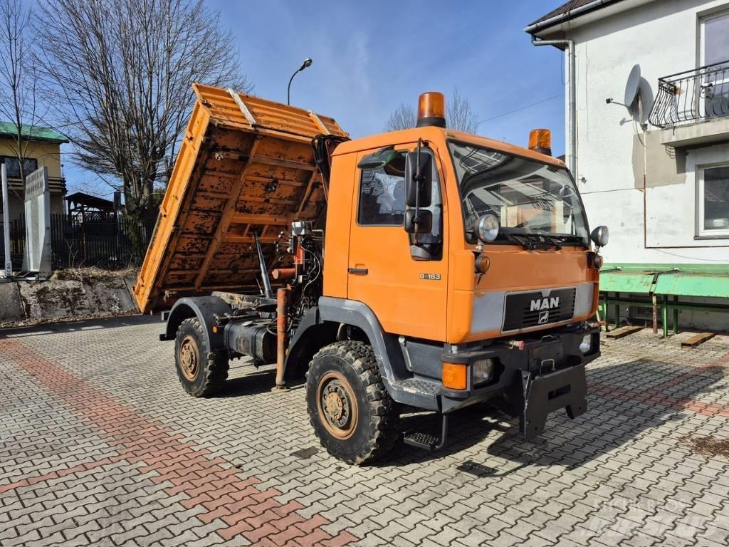 MAN 8 163 Wywrotka Kiper tovornjaki