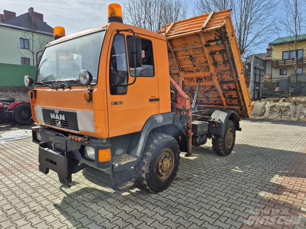MAN 8 163 Wywrotka Kiper tovornjaki