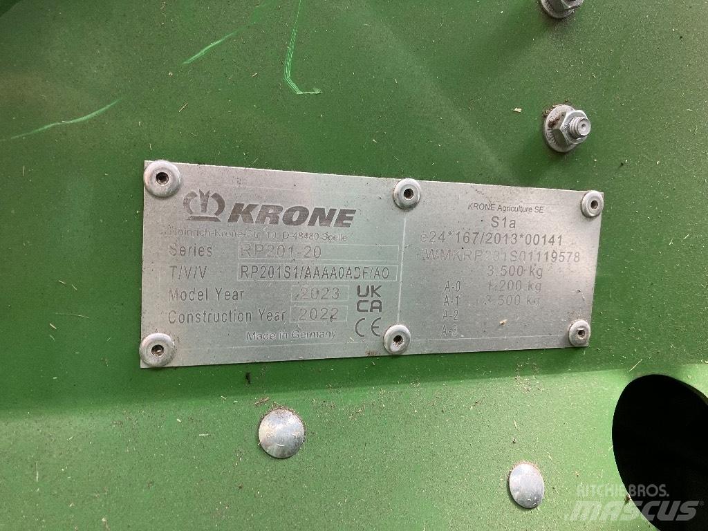 Krone Varipack v190 Balirke (okrogle bale)