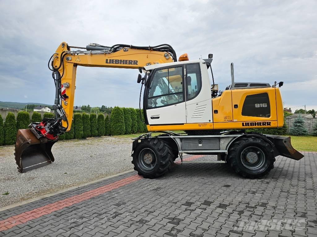 Liebherr A 916 Bagri na kolesih